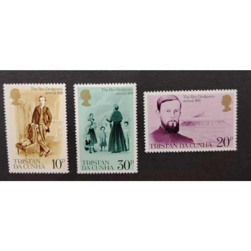 Tristan da Cunha ,1981 ครบรอบ 100 ปีของ Reverend Edwin Dodgsons Arrival บน Tristan da Cunha, MINT, C