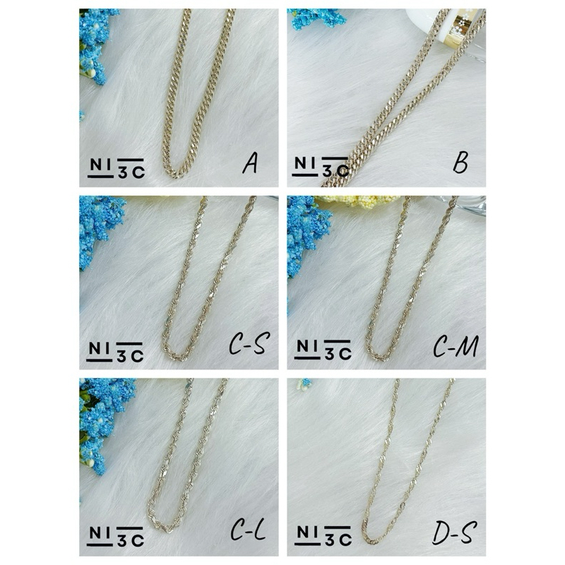 สร้อยคอสีเงิน NI3C**