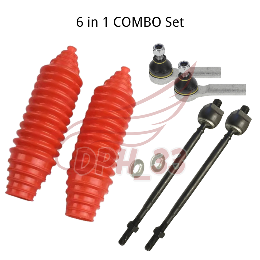 Nissan OEM COMBO Tie Rod End / ปลายแร็ค / บูตพวงมาลัยสําหรับ Nissan Sentra B13 B14 AD Resort Y10