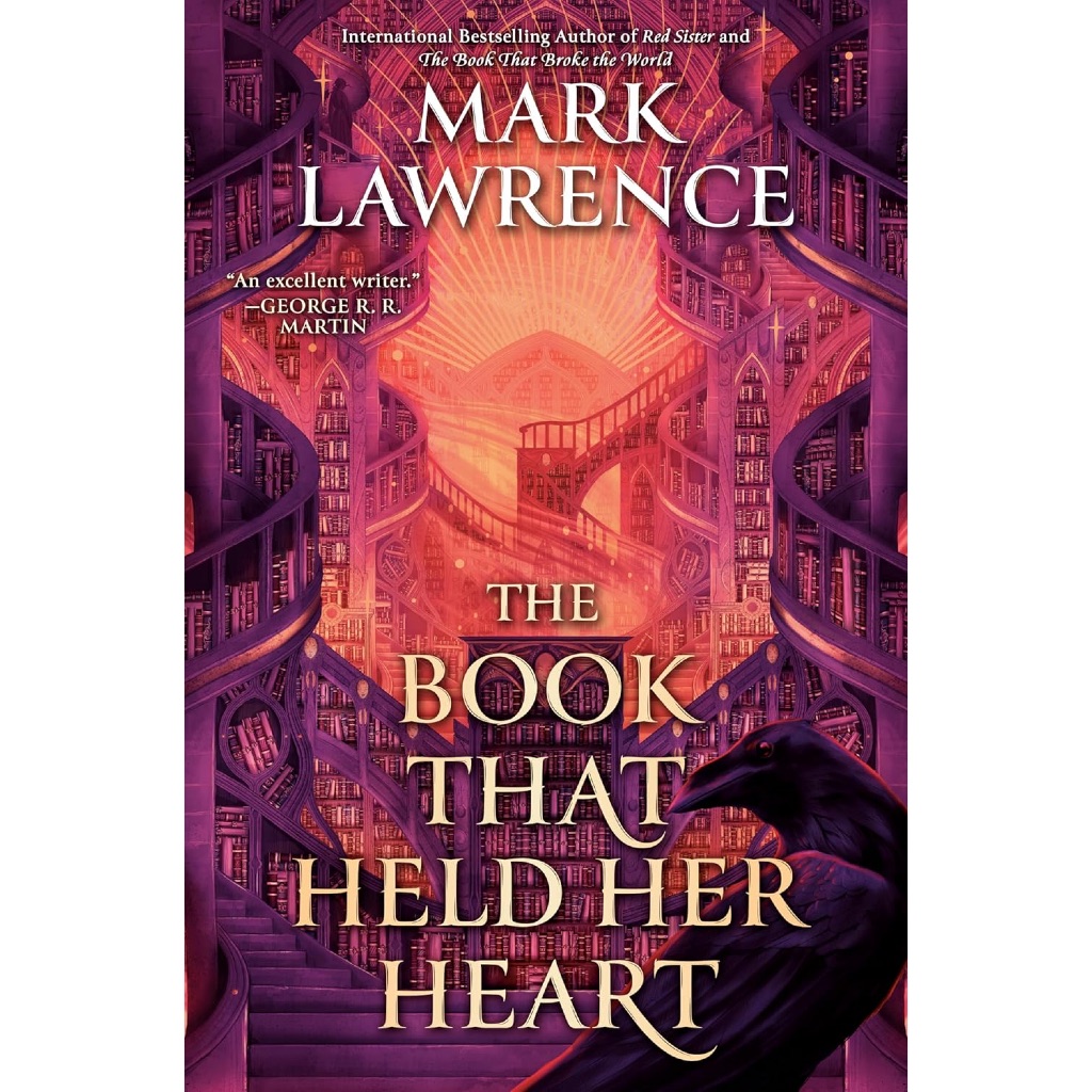 หนังสือที่ถือหัวใจของเธอ (The Library Trilogy 3) โดย Mark Lawrence [US, ปกแข็ง]