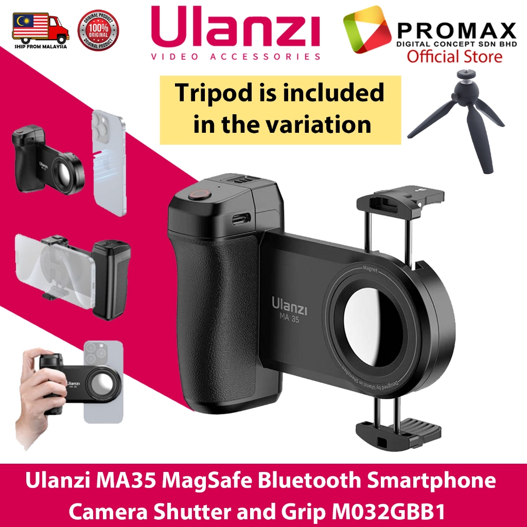 Ulanzi Magnetic Smartphone Handle Grip MA35 อุปกรณ์เสริมโทรศัพท์ MA-35 M032GBB1