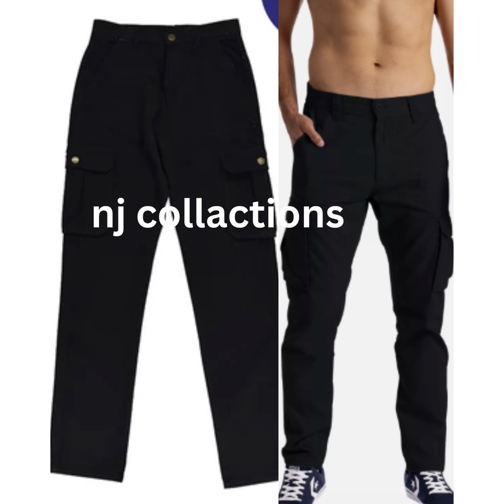 Cargo XL-8XL] Plus Size 36-48 Straight Casual Pants cargo new Long Pants Men seluar slack lelaki wor