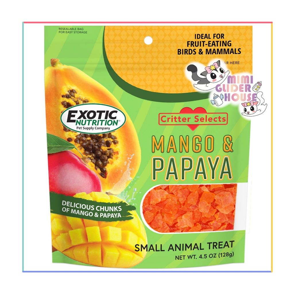 Exotic Nutrition Mango/มะละกอ Treats 果 Mixed papaya干Mango