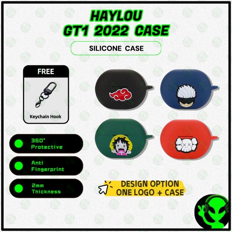 HAYLOU GT1 2022 กรณีไร้สายหูฟังเกราะป้องกันซิลิโคนนุ่มหูฟังฝาครอบ