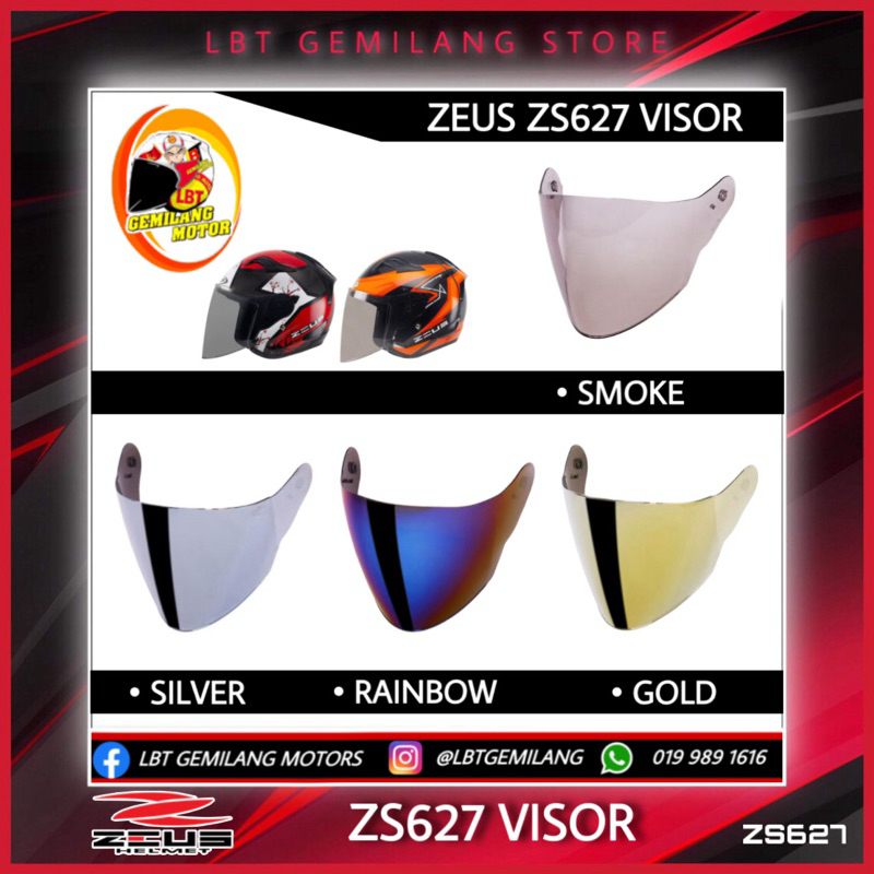 หมวกกันน็อค ZEUS [ZS627 VISOR]