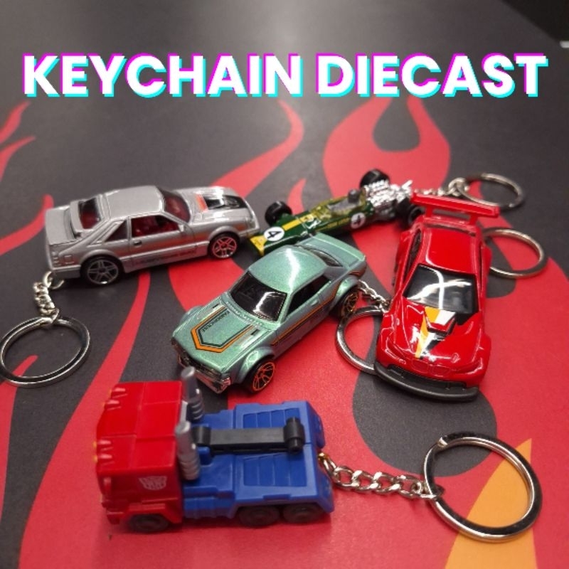 (KEYCHAINS) Hot Wheels / Matchbox / Greenlight / RMZ พวงกุญแจ
