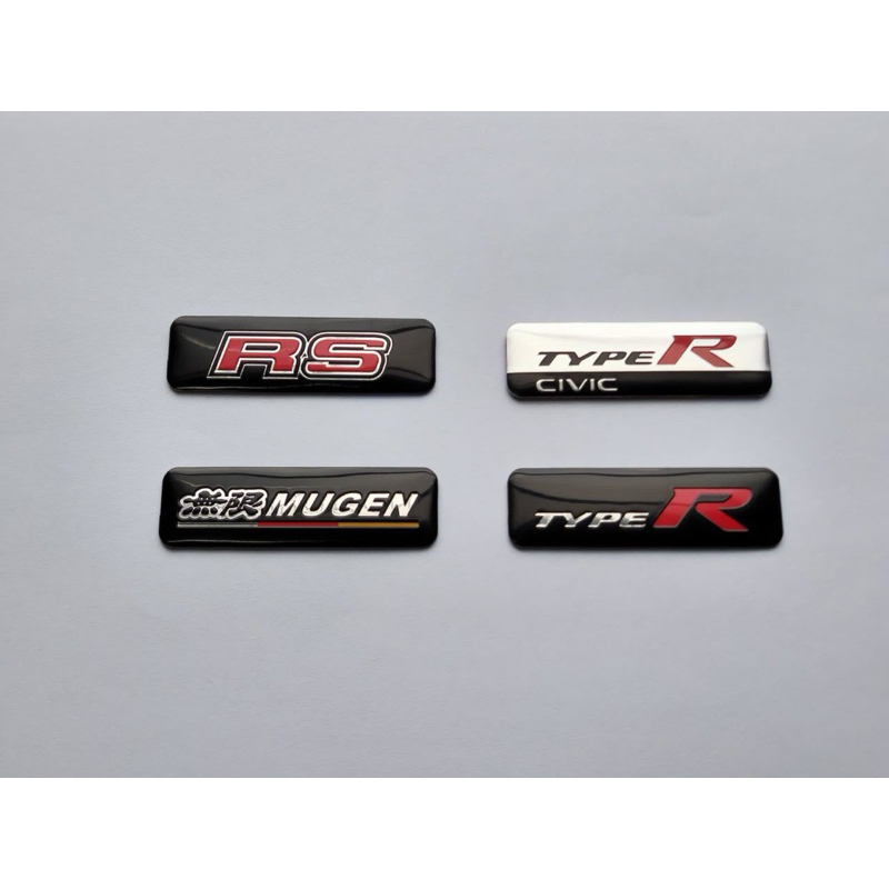 ตราสัญลักษณ์ rs/type r/mugen/civic type r