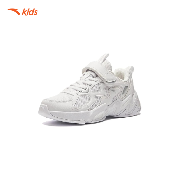Anta kids รองเท้าไลฟ์สไตล์เด็กใหญ่ unisex 3324C8805S-7 -สีขาว (เด็กดนตรี)
