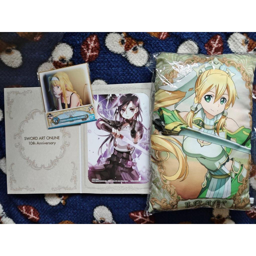 SAO ดาบศิลปะออนไลน์ KAZUTO KIRIGAYA ALICE ZUBERG LEAFA KIRIGAYA SUGUHA YUUKI ASUNA ANIME MERCH SET