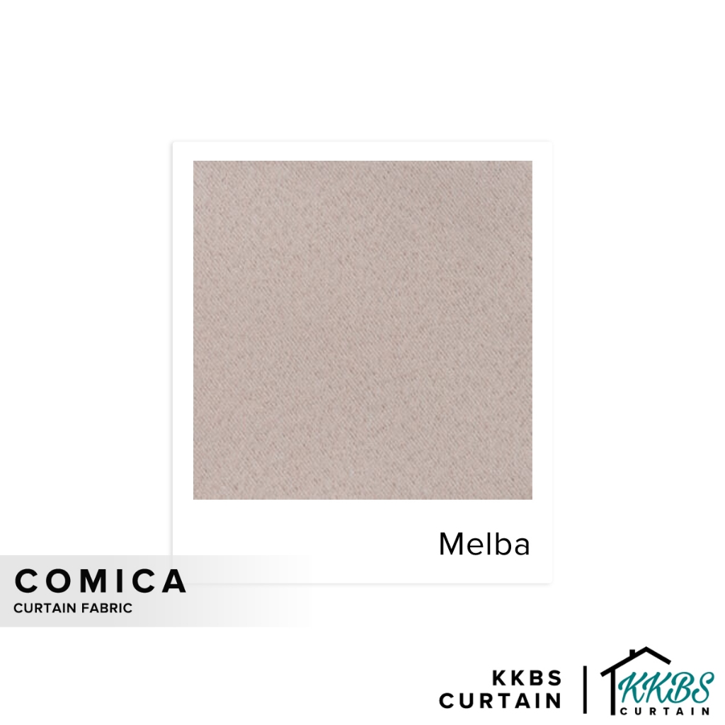 KKBS CURTAIN Comica Fabric Cut by Meter - Melba (126")