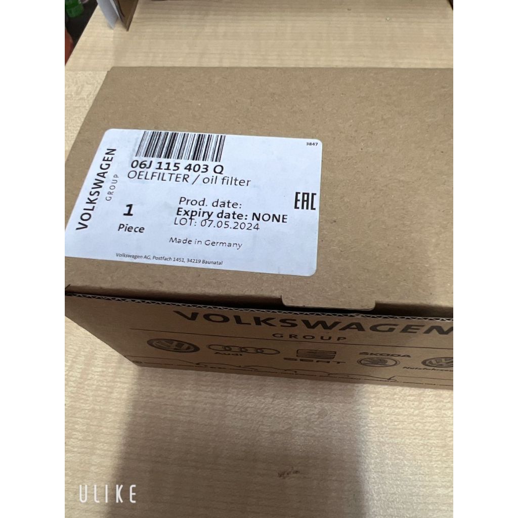 06J 115 403 Q AUDI, VOLKSWAGEN PASSAT CC, TIGUAN, GOLF GTI MK6, SCIROCCO 2.0cc กรองน้ํามัน (BESI)