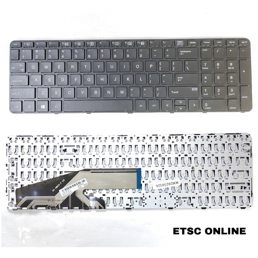 แป้นพิมพ์สําหรับ Hp Probook 450 G3 450 G4 470 G3 470 G4 655 G2 G3