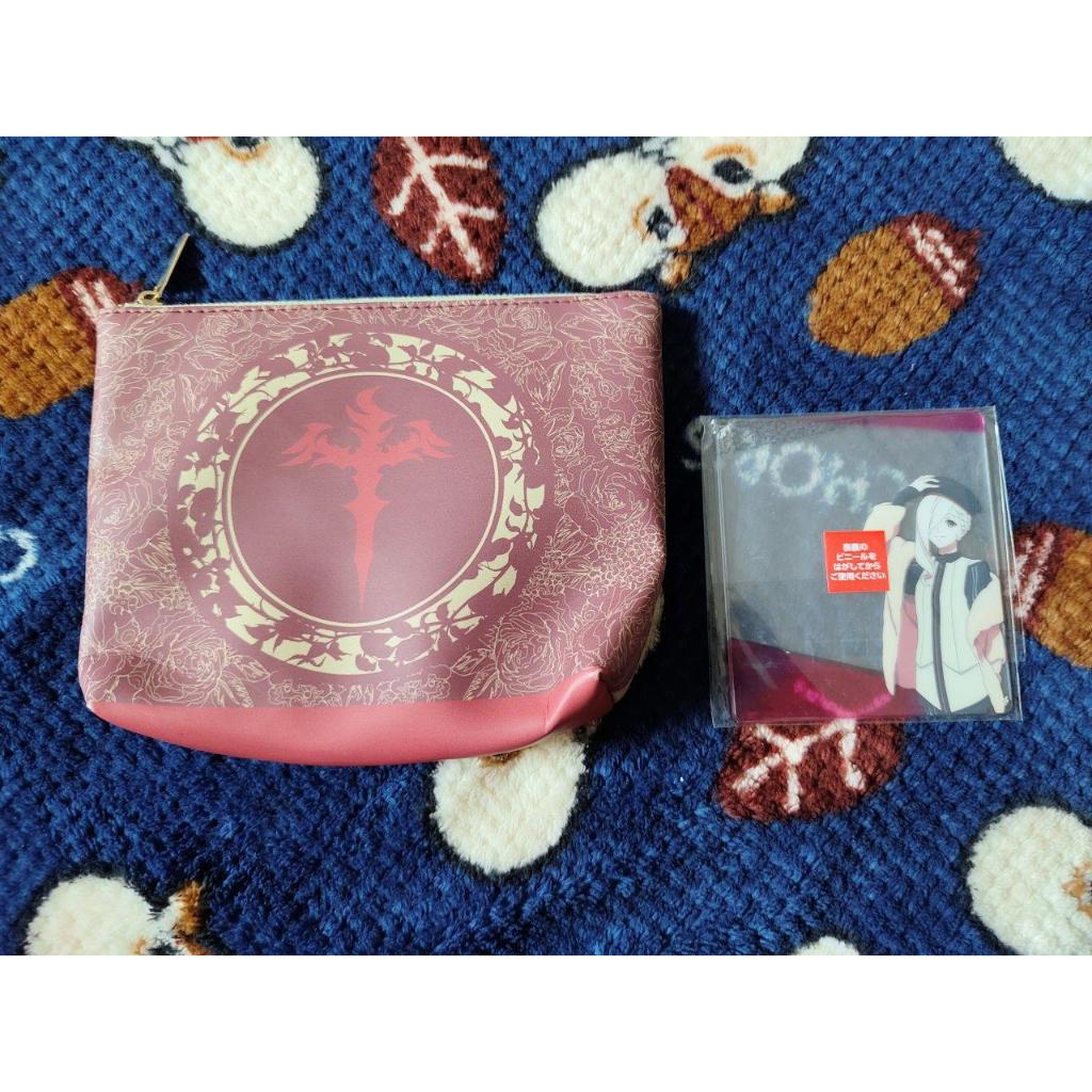 VISUAL PRISON LOS EDEN POUCH +ACRYLIC CARD VEUVE ELIZABETH JACK MOUTON SAGA LATOUR ANIME MERCH