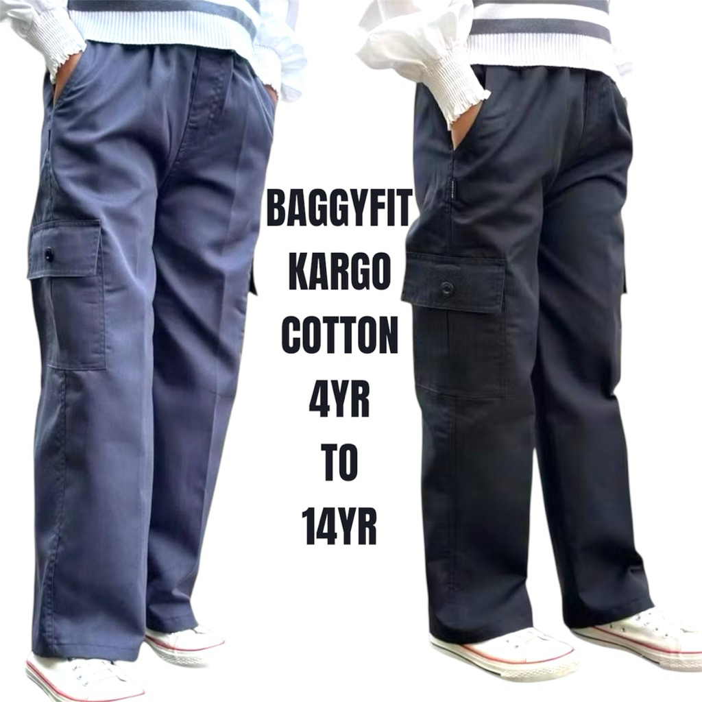 💥กระเป๋า Seluar Budak Cotton Size 4yr to 14yr💥