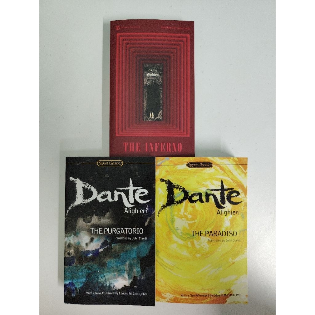 [BB] The Divine Comedy Set (Inferno, Purgatorio, Paradiso) โดย Dante Ali (Signet Classic > Poetry)
