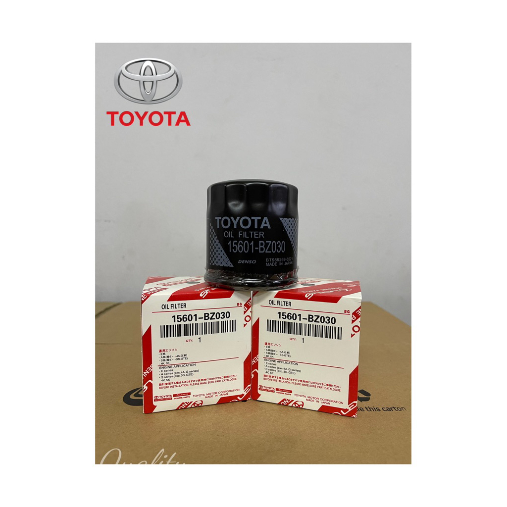 15601-BZ030 / BZ010 กรองน้ํามันเครื่อง Toyota สําหรับ Avanza , Daihatsu , Perodua(Per Pcs)