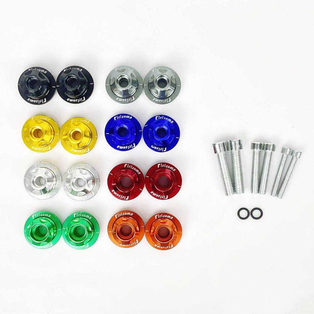 M6 / M8 / M10 BOBBIN / SWING ARM SPOOLS MOTORCYCLE SUPERBIKE R15 R25 MT09 NINJA250 Z250 ER6N/F