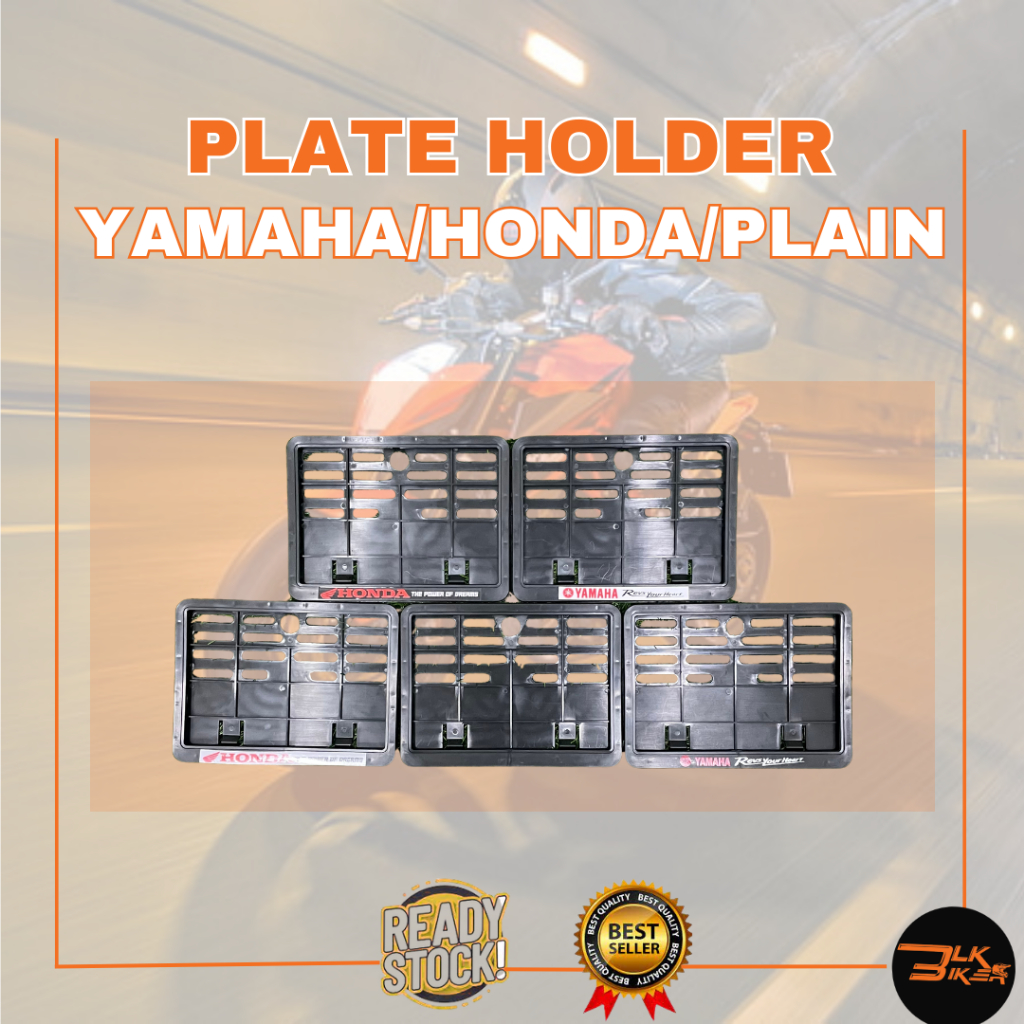 Nombor Plate Holder Motor HONDA YAMAHA Number Plate Cover Frame Casing Plate No Holder Motorcycle