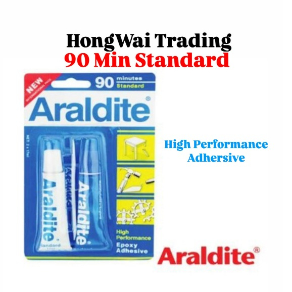 กาวอีพ๊อกซี่ Araldite 4Min Steel/ 5Min Rapid/ กาวอีพ๊อกซี่มาตรฐาน 90Min (CLEARANCE)