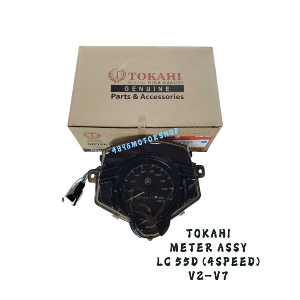 YAMAHA LC135 4S 5S V2 V3 V4 V5 V6 V7 METER ASSY SPEEDOMETER 4 / 5 ความเร็ว 55D 55C LC 135 TOKAHI