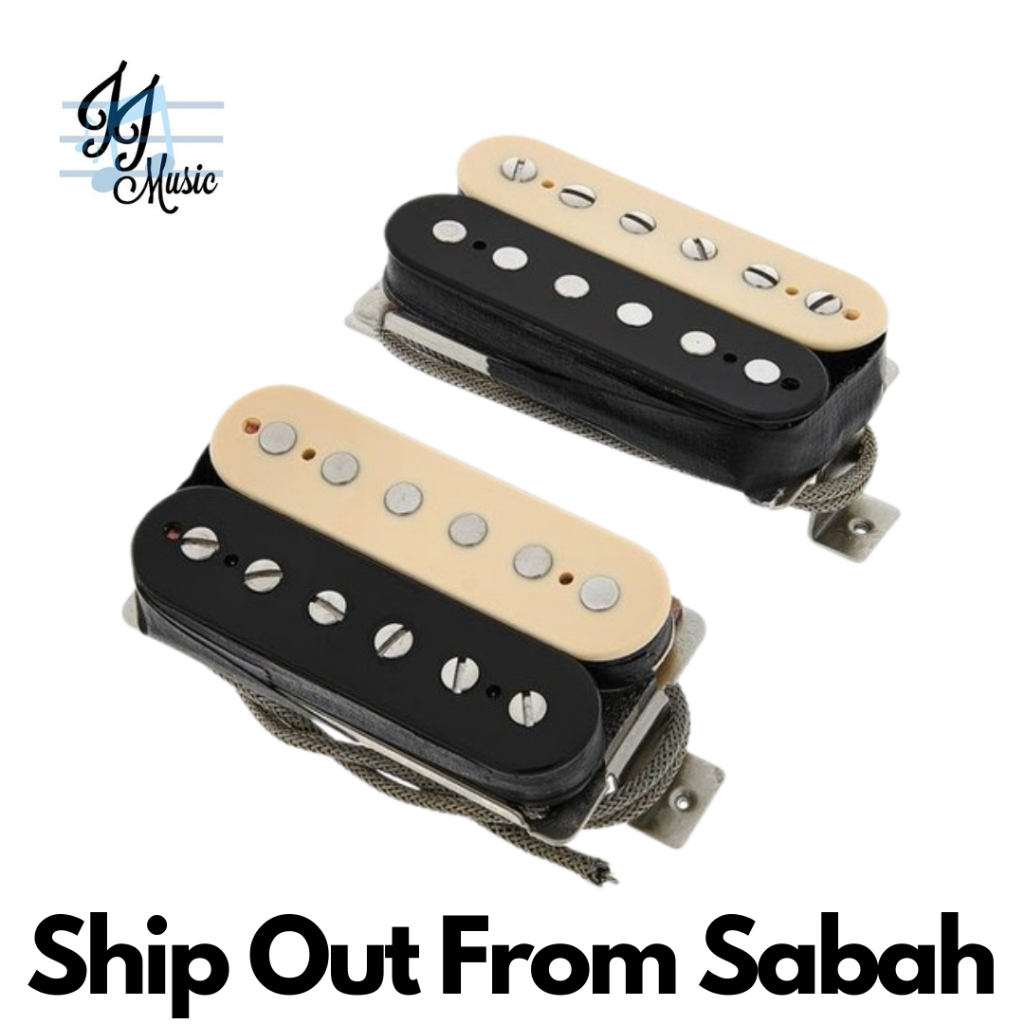 Seymour Duncan 11104-20-ZRZ Slash 2.0 Signature Slash Pickups Set, Zebra