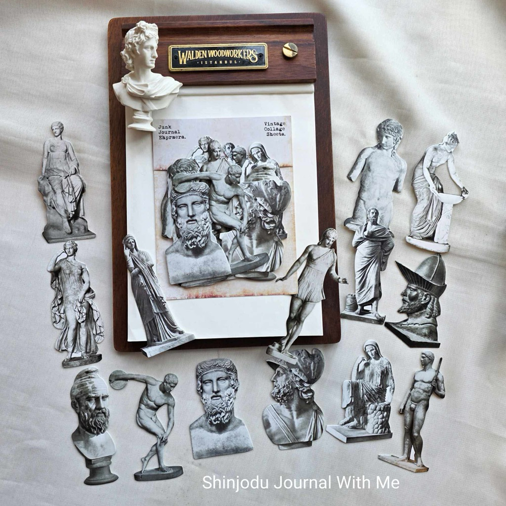 Shi Ze Studio Sculptures Card Ephemera I Shinjodu I journal I Bujoo I