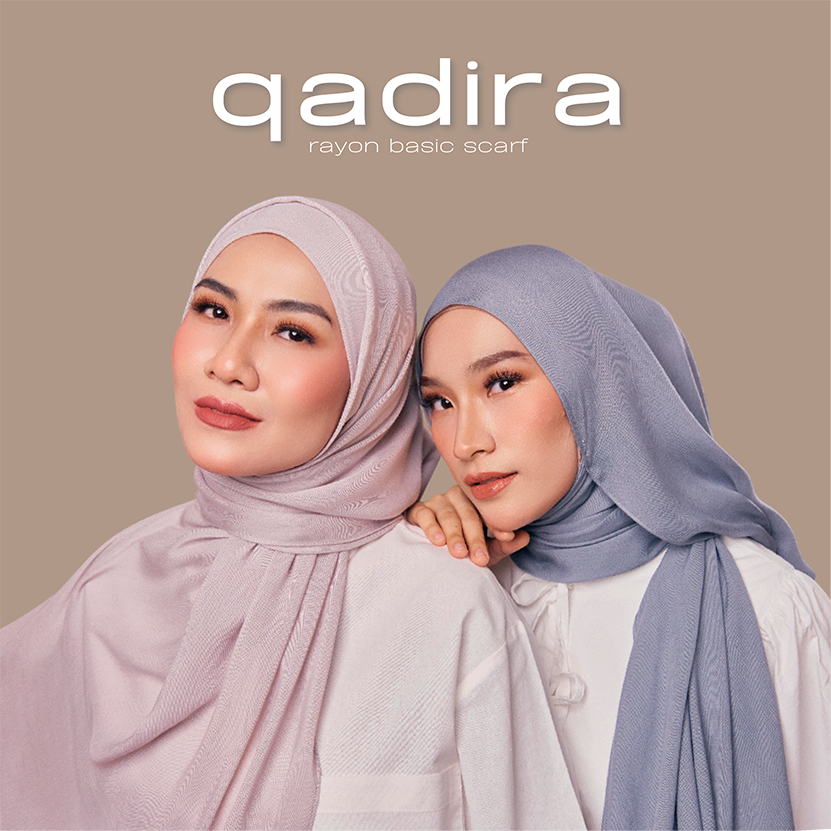 UMMA Tudung Selandang Qadira ผ้าพันคอเรยอนพื้นฐาน