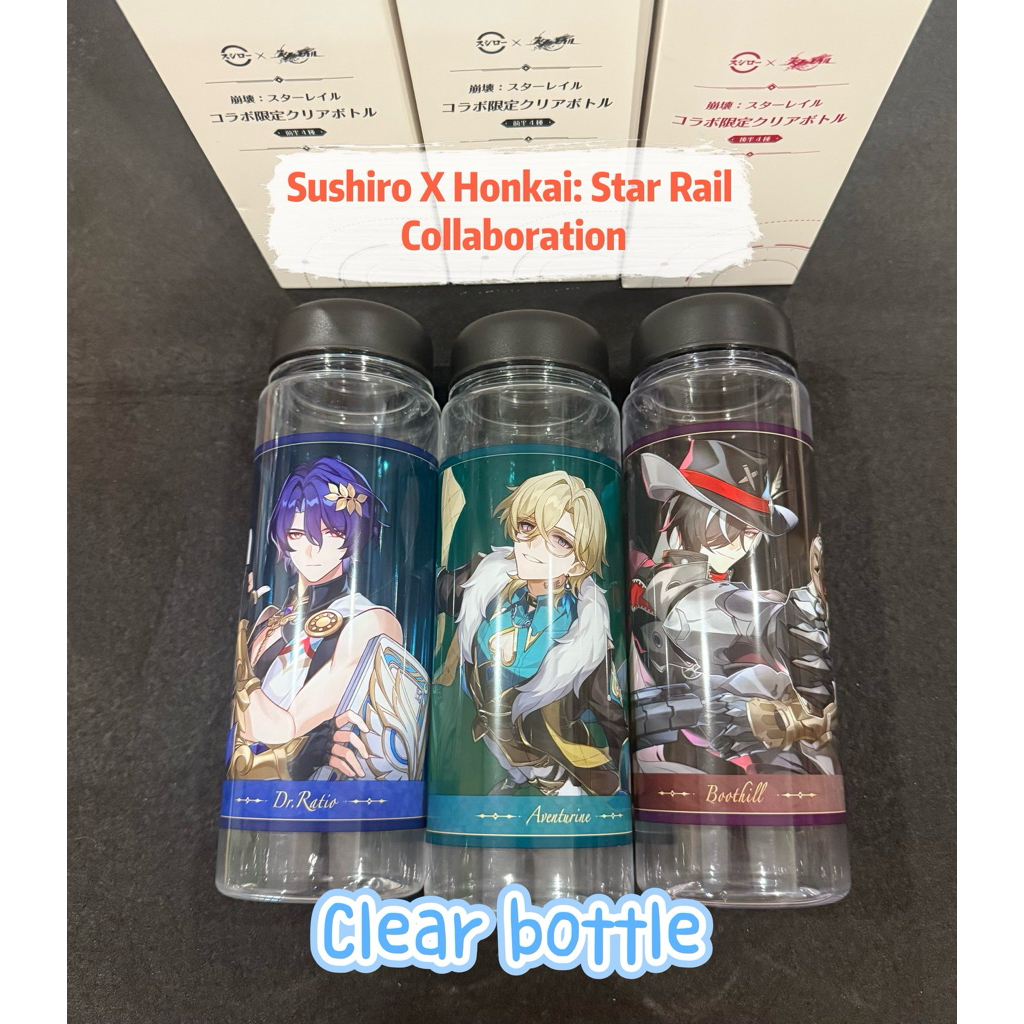 Sushiro Japan X Honkai: ขวดใสการจัดระเบียบรางดาว