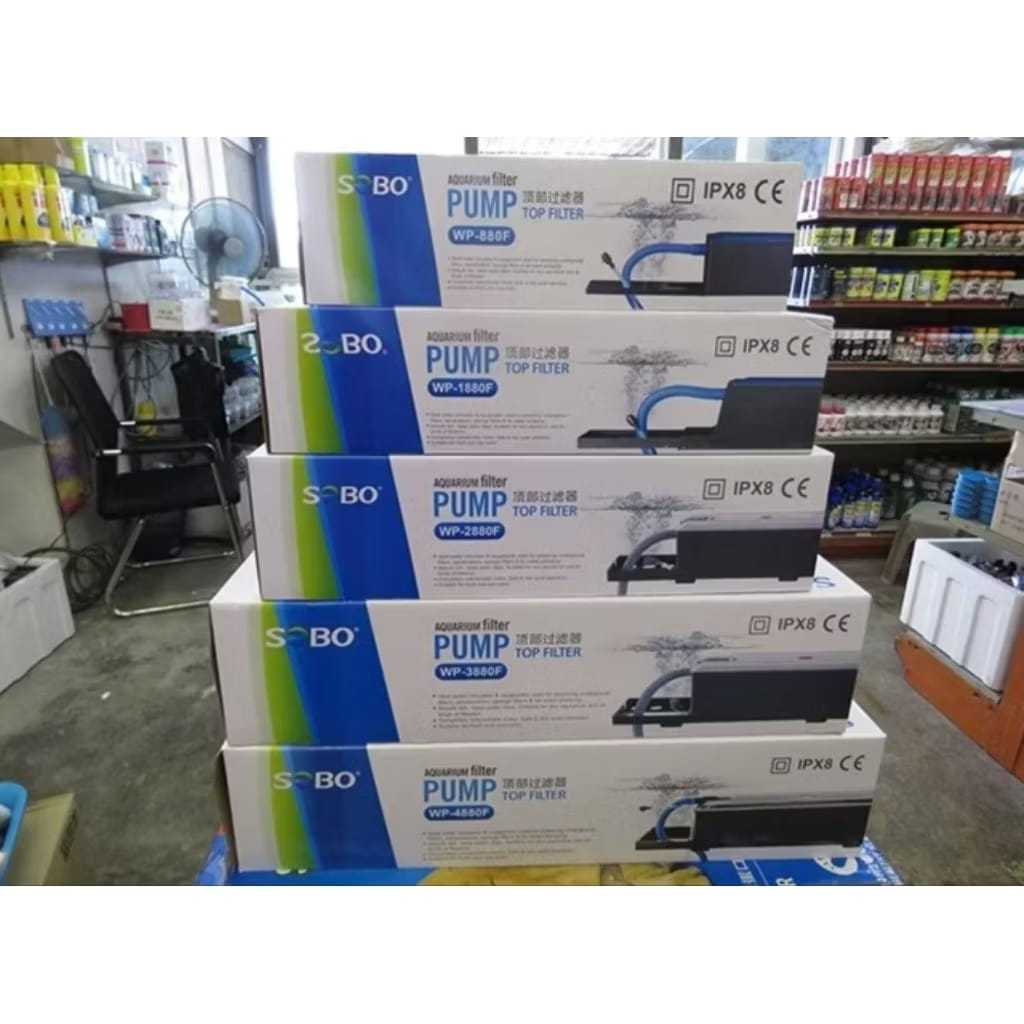 Sobo ชุดกรองบนตู้ปลา WP-880F/WP-1880F/WP-2880F/WP-3880F/WP-4880F