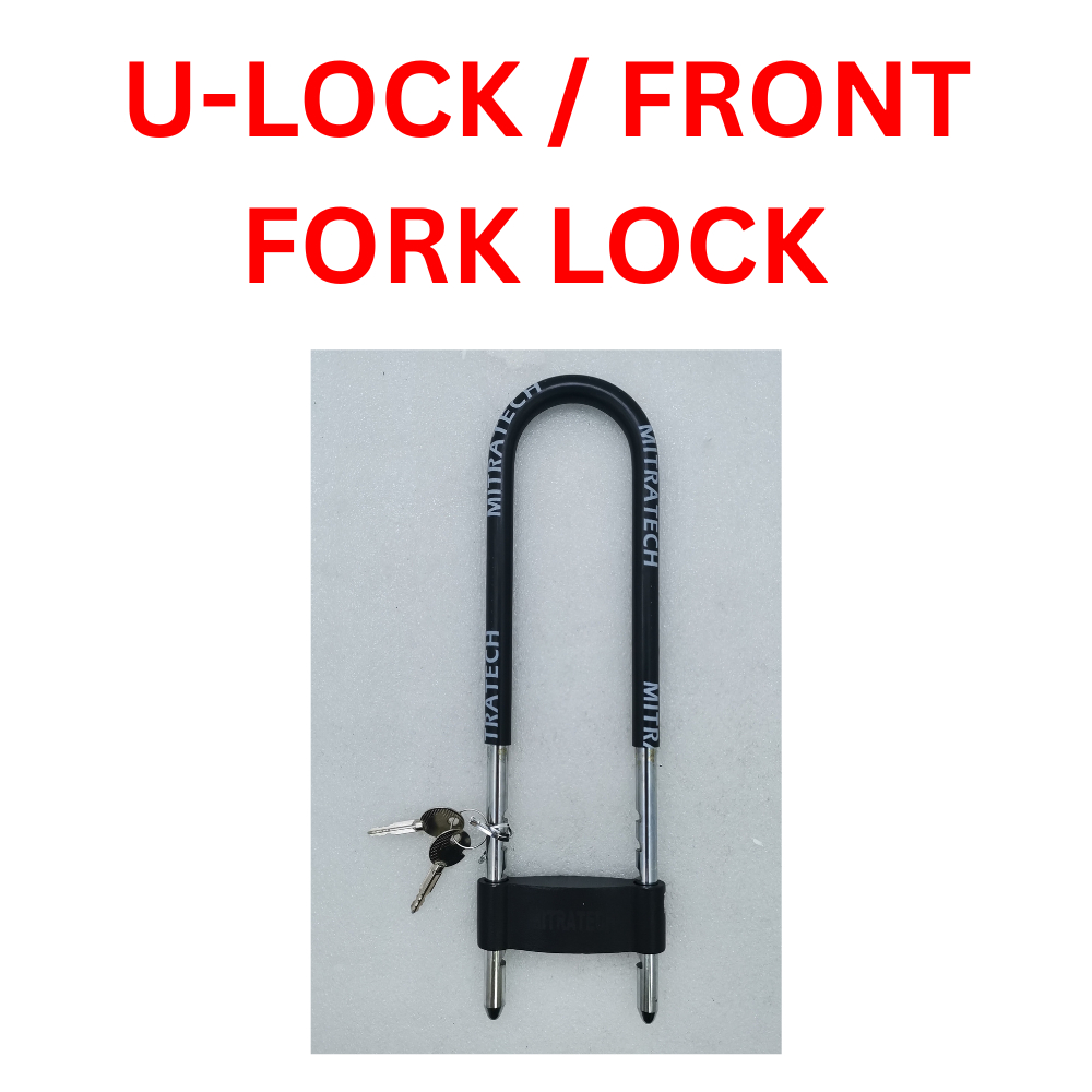 U-LOCK / FRONT FORK LOCK MITRATECH MOTORCYCLE SATRFY LOCK
