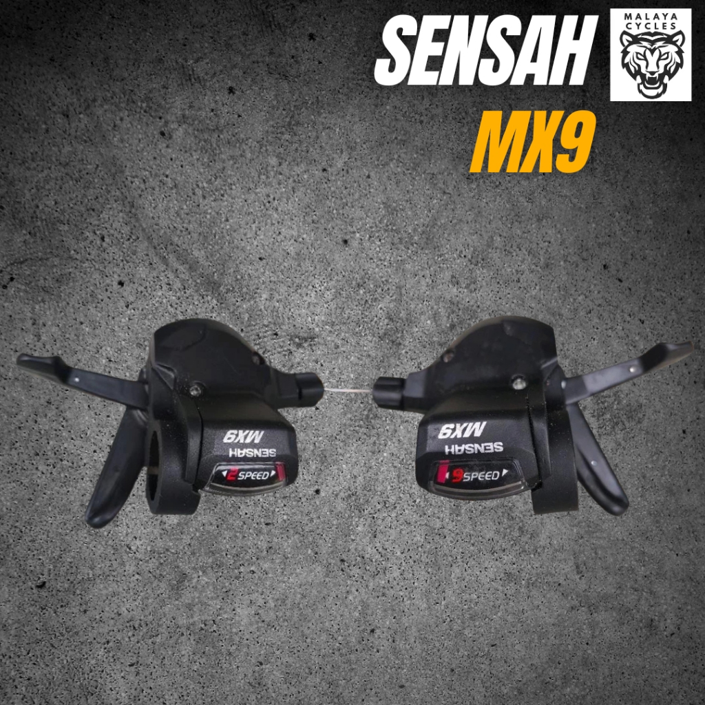 Shifter sensah mx9 2 x 9 speed hybrid mtb จักรยานพับ