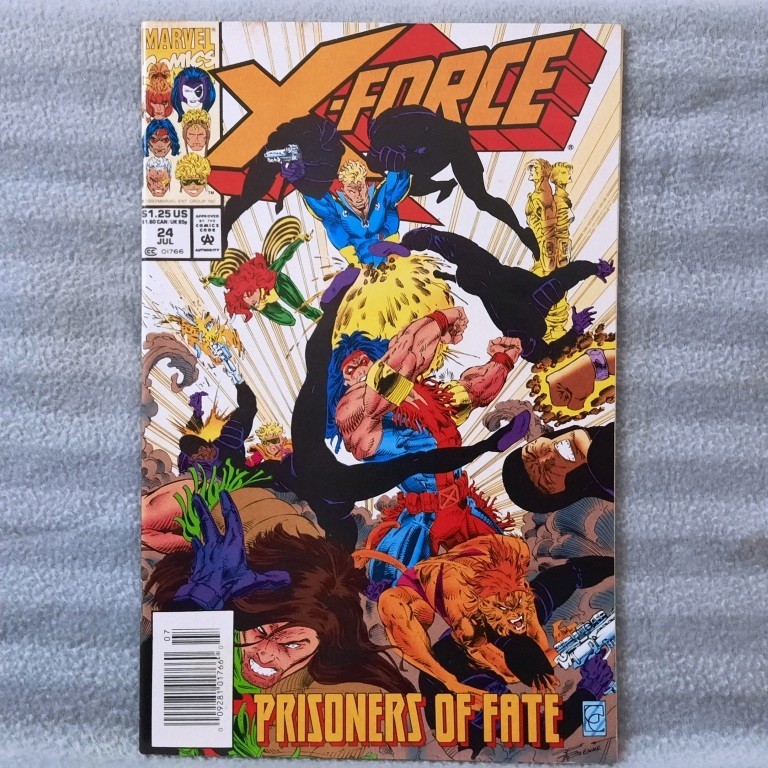 X-Force 24 (ซีรีส์ที่ 1 Marvel Comics) Fabinieza, Greg Capullo (XMEN XFORCE)