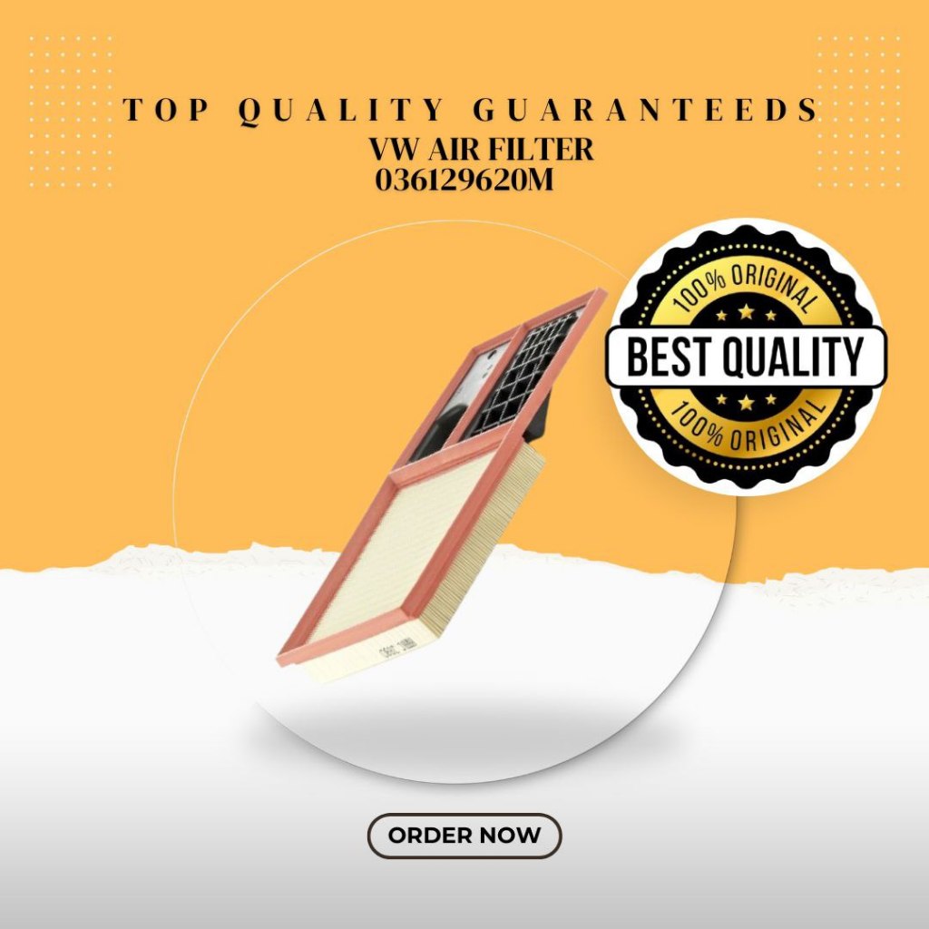 036129620M AIR FILTER 1.6 VOLKSWAGEN POLO / POLO SEDAN / VENTO 9N 9A 6R1 6C1 602 604 612 614 0361296
