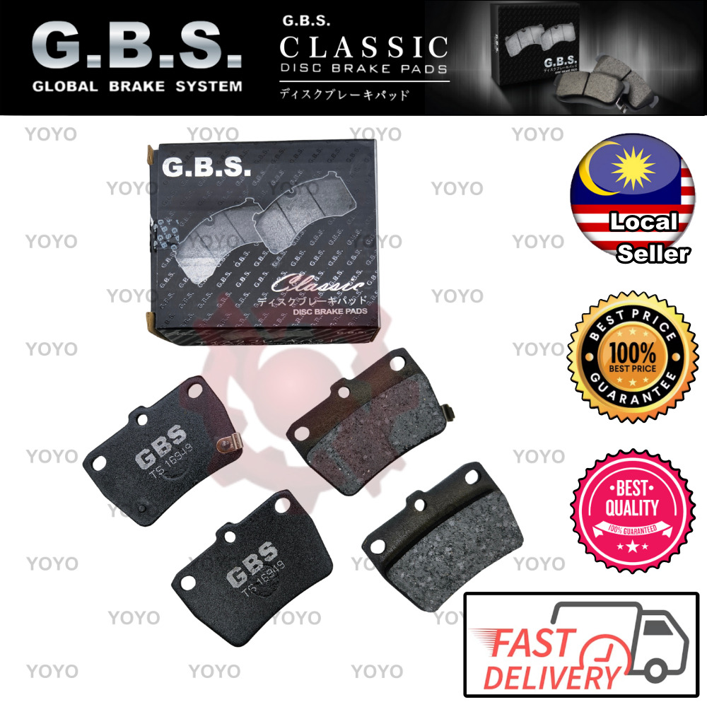 ผ้าเบรค Toyota RAV4 SXA10 / SXA11 2.0 GBS (FRONT) (2188M)