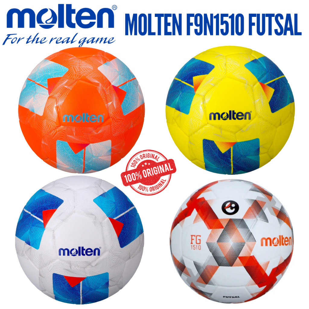 Molten F9D1510 / F9N1510 ฟุตซอล!! ️ฟุตซอลกลางแจ้งลามิเนต !!️ ฟุตซอลกลางแจ้งไซส์ 4!! ️สุดยอดสําหรับฝึ