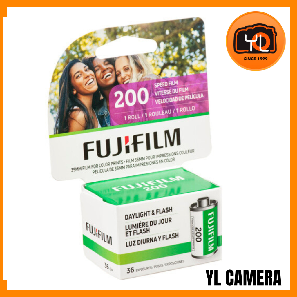 FUJIFILM 200 Color Negative Film (35mm Roll Film, 36 ดวง)