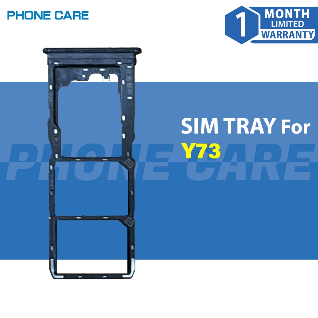 Sim Tray Slot Sim Card Holder Adapter สําหรับ Vivo Y73
