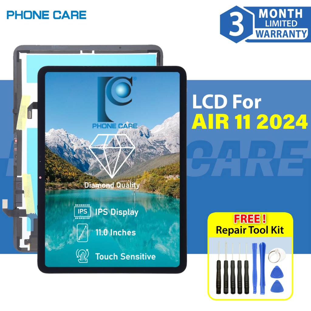 หน้าจอ LCD สําหรับ PAD AIR 11 2024 A2902 A2903 A2904 (พร้อมหน้าจอสัมผัส)