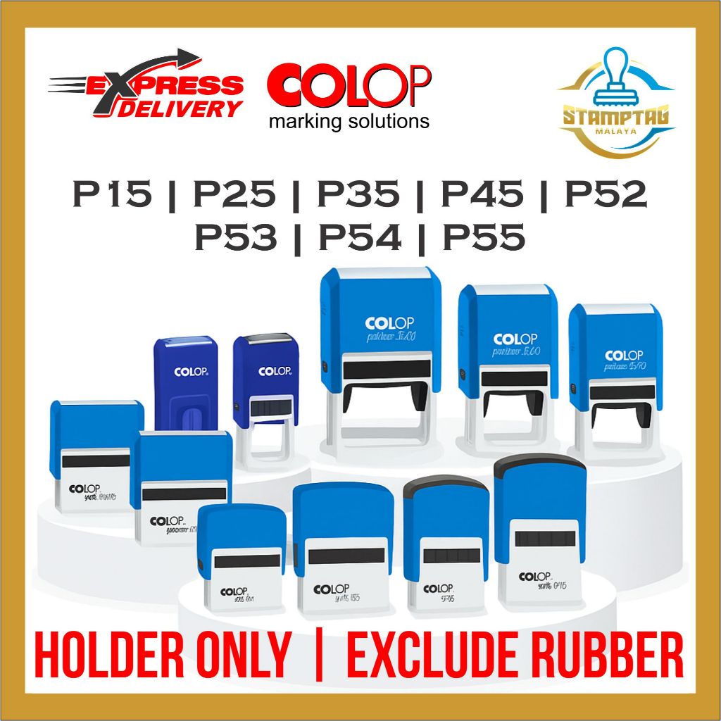 BODY SET เท่านั้น COP COLOP P15 P25 P35 P45 P52 P53 P54 P55 (NO RUBBER STAMP / TIADA GETAH)