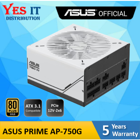 ASUS PRIME AP-750G | AP-850G Gold ATX Full Modular Power Supply - 750W | 850W