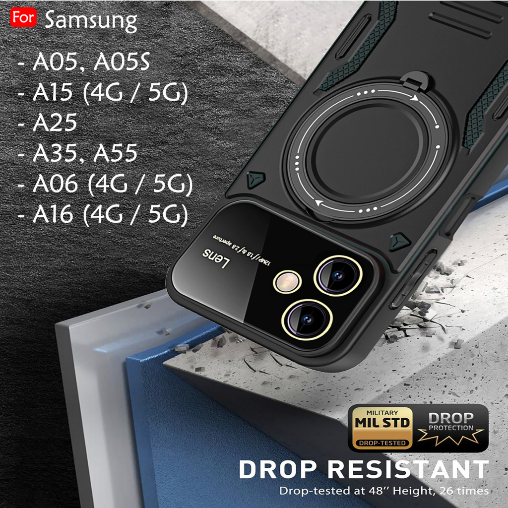 Samsung Galaxy A06 4G A16 A05 A05S A35 A55 A25 A15 4G 5G UT Hard Case Cover TPU ปลอกกันกระแทก