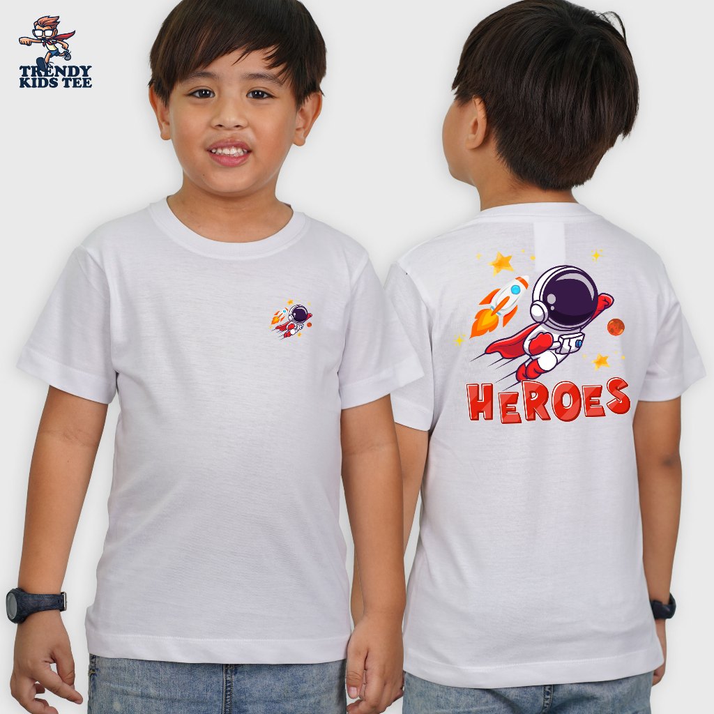 อินเทรนด์ Kids Tee July collection คอกลม ผ้าฝ้ายแท้เนื้อนุ่ม unisex TKTRNDSJ25/01