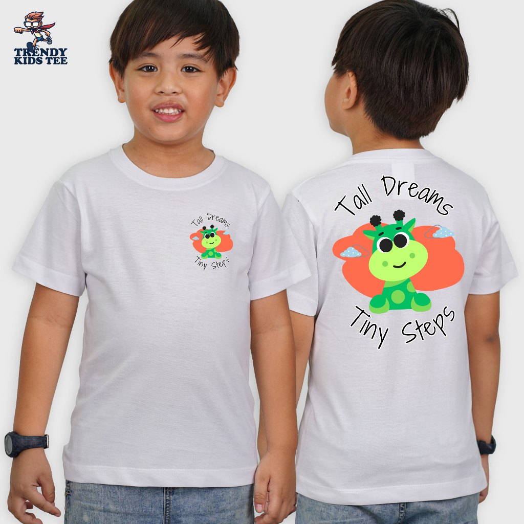 อินเทรนด์ Kids Tee July collection คอกลม ผ้าฝ้ายแท้เนื้อนุ่ม unisex TKTRNDSJ25/03