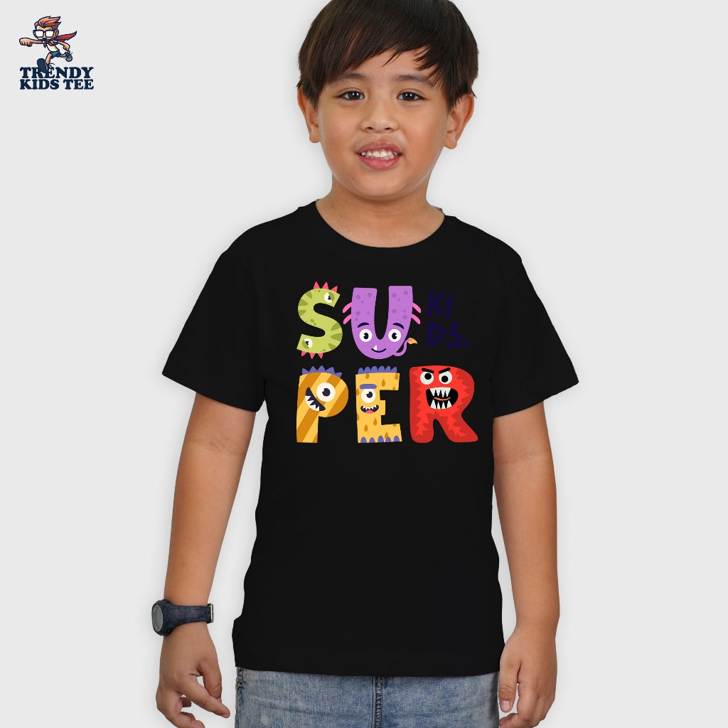 อินเทรนด์ Kids Tee July collection คอกลม ผ้าฝ้ายแท้เนื้อนุ่ม unisex TKTRNSSJ25/03