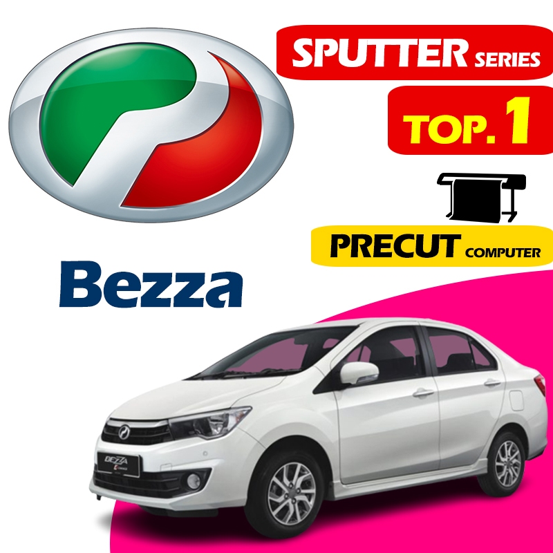 PERODUA Bezza (Nano ceramic sputter HD IR99) PRECUT car tinted kereta UV ฟิล์มกระจก 99%