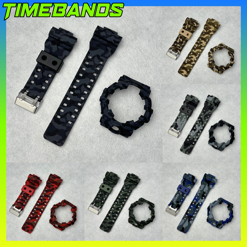 Bnb Ga700 Bnb G Shock Ga700 สายและ Bezel Tali Jam G Shock Ga 700 Camo Bnb G Shock Strap Tali Jam Gsh