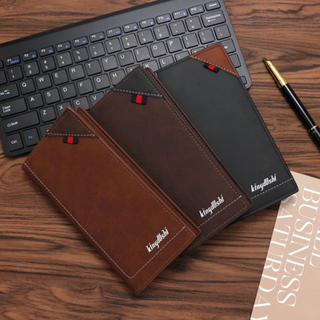 Dompet Lelaki / Men Wallet / Long Wallet Men / Wallet Men / Beg Duit Lelaki / Purse Men PU leatherDo
