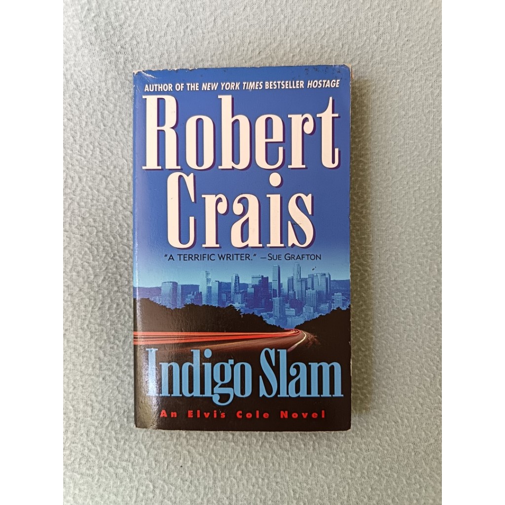 Indigo Slam (Elvis Cole และ Joe Pike 7) โดย Robert Crais [Preloved] Mystery Fiction Crime Thriller D