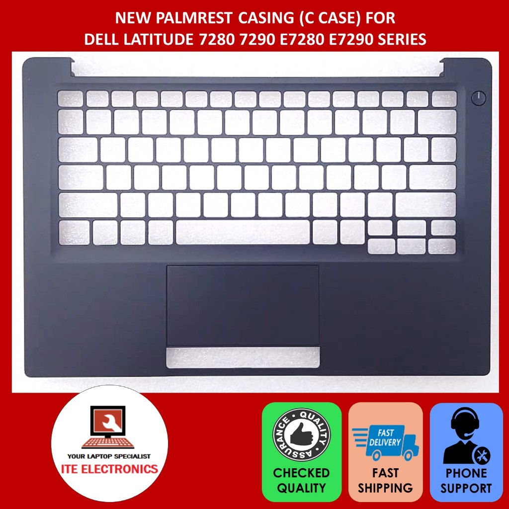 ใหม่ DELL LATITUDE 7280 7290 E7280 E7290 SERIES PALMREST COVER C CASE