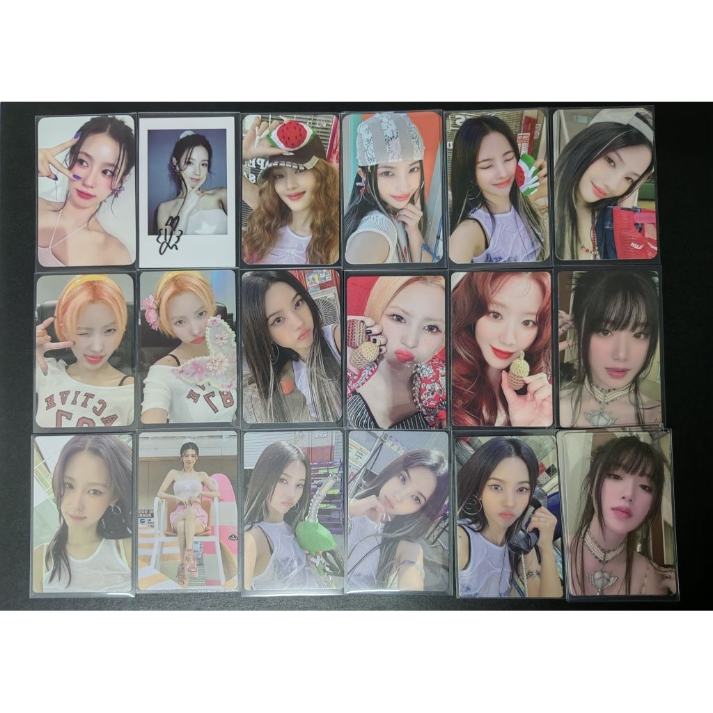 GIDLE I SWAY โฟโต้การ์ด